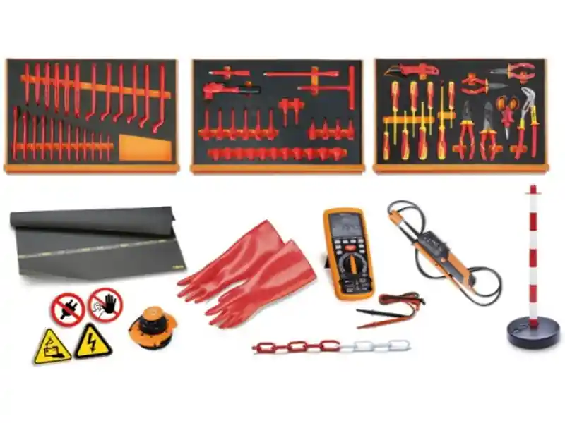 Compra Online Assortimento 81 utensili isolati Beta 5989 VEM per manutenzione veicoli ibridi ed elettrici