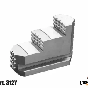 Griffe integrali reversibili per piattaforma art.312Y (4pz) Occasione Imperdibile