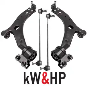 COPPIA BRACCI BRACCETTI OSCILLANTI + COPPIA BIELLETTE ANTERIORI FORD FOCUS II 2 / FOCUS C- MAX Ultima Occasione