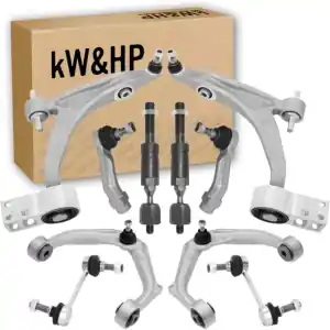 A Buon Prezzo KIT 10PZ BRACCI BRACCETTI OSCILLANTI SOSPENSIONE ANTERIORE CON BIELLETTE TESTINE E TIRANTI STERZO COMPATIBILE CON ALFA ROMEO 159 E 159 SPORTWAGON