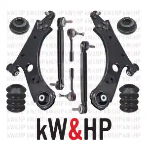 Compra Online KIT 10PZ BRACCI SOSPENSIONE + BIELLETTE + TESTINE STERZO + SUPPORTI E TAMPONI PER FIAT TIPO 2015>