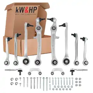 KIT 12PZ BRACCI BRACCETTI SOSPENSIONE ANTERIORI PER AUDI A6 4F C6 AVANT ALLROAD 2005> Ordina Subito