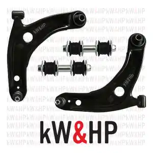 KIT 4 PEZZI COPPIA BRACCETTI + STABILIZZATORI ANT. DX/SX COMPATIBILE CON TOYOTA AYGO, CITROEN C1, PEUGEOT 107 Subito Disponibile