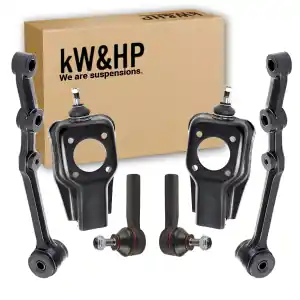 Più Venduto KIT 6 PZ BRACCI BRACCETTI SOSPENSIONE, MONTANTI E TESTINE STERZO ANTERIORI PER FIAT PANDA 141