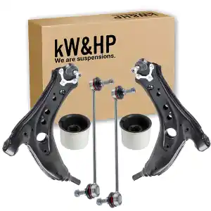 KIT 6PZ AVANTRENO BRACCI DI SOSPENSIONE E BIELLETTE PER VW POLO 9N FOX SEAT IBIZA SKODA FABIA Ordina Subito