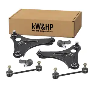 Compra Oggi Stesso KIT 6PZ BRACCI BRACCETTI + BIELLETTE + TESTINE STERZO ANTERIORI DESTRA/SINISTRA SMART (453), TWINGO 2014>