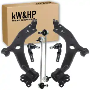 KIT 6PZ BRACCI BRACCETTI ANTERIORI BIELLETTE E TESTINE STERZO PER FORD KUGA I 2.0 TDCI 2.5 Pagamento Sicuro