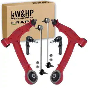 KIT 6PZ BRACCI BRACCETTI OSCILLANTI RINFORZATI FRAP + BIELLETTE E TESTINE STERZO PER FIAT PANDA (169) Solo Oggi