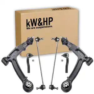 KIT 6PZ BRACCI BRACCETTI RINFORZATI ANTERIORI PER FIAT PANDA (169) DAL 2003 AL 2011 Spedizione Espresso