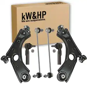KIT 6PZ BRACCI OSCILLANTI ANTERIORI + BIELLETTE + TESTINE STERZO PER FIAT 500L, FIAT DOBLO (263) TUTTI I MODELLI Offerta Del Giorno