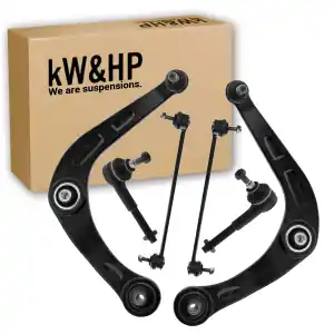 Ultimissimo Modello KIT 6PZ COPPIA BRACCETTI, BIELLETTE E TESTINE STERZO ANTERIORI PER PEUGEOT 206+ 206 CC 206+