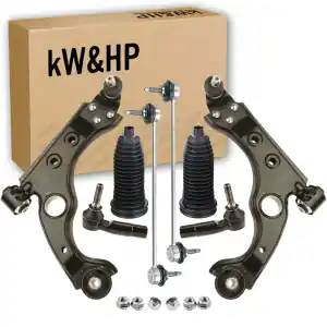 Quantità Limitata KIT 8PZ BRACCI BRACCETTI BIELLETTE TESTINE E CUFFIE STERZO ANTERIORI DX/SX PER ALFA GIULIETTA (940)
