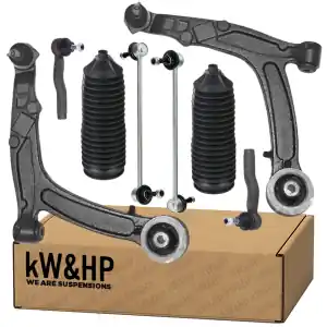 KIT 8PZ BRACCI BRACCETTI BIELLETTE TESTINE E CUFFIE STERZO PER FIAT PANDA 2° SERIE 169 DA 2003 2011 Compra Oggi Stesso