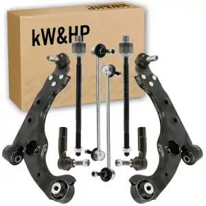 KIT 8PZ BRACCI BRACCETTI OSCILLANTI BIELLETTE TESTINE E TIRANTI STERZO ANTERIORI DX/SX PER ALFA GIULIETTA (940) A Buon Prezzo
