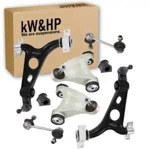 Offerta KIT BRACCI SOSPENSIONE ANTERIORI ALFA ROMEO 147, 156, GT, 8 PEZZI (BRA435KW)