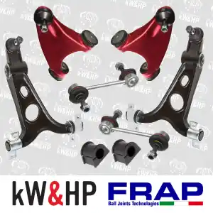 KIT BRACCI SOSPENSIONE ANTERIORI ALFA ROMEO 147, 156, GT, 8 PEZZI (BRA437KW) Miglior Prezzo
