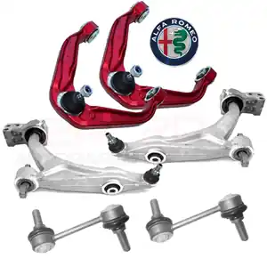 Occasione Imperdibile KIT BRACCI SOSPENSIONE ANTERIORI ALFA ROMEO 159, BRERA, SPIDER 6 pezzi FRAP/kW&HP (BRA438)