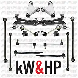 Esclusivo KIT BRACCI SOSPENSIONE ANTERIORI E POSTERIORI ALFA ROMEO 147, 156, GT, 8 PEZZI (BRA432KW)