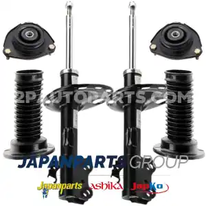 Offerta Lampo KIT 2 AMMORTIZZATORI ANTERIORI E CUFFIE E SUPPORTI ASHIKA/JAPAN PER TOYOTA RAV4 III 2006->2012