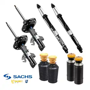 KIT 4 AMMORTIZZATORI SACHS COMPLETI DI TAMPONI PARAPOLVERE PER ALFA ROMEO GIULIETTA (940) Più Venduto