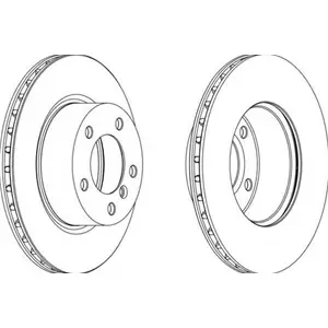 Offerta Limitata FERODO Disco freno PREMIER Assale anteriore, Ø 292mm, ventilato DDF1229
