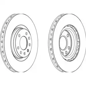 Sconto FERODO Disco freno PREMIER Assale anteriore, Ø 305mm, ventilato DDF1512