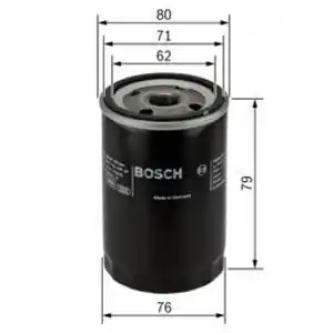 BOSCH Filtro olio 0 451 103 297 Bestseller