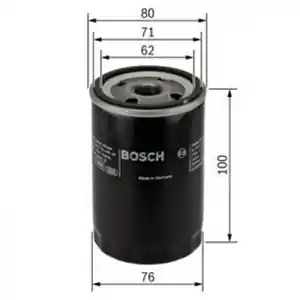 Bestseller BOSCH Filtro olio 0 451 103 350