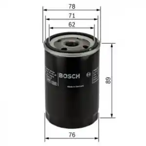 Ultime Pezzi BOSCH Filtro olio 0 451 104 026