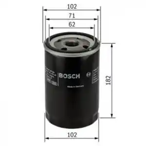 BOSCH Filtro olio 0 451 302 182 Must-Have