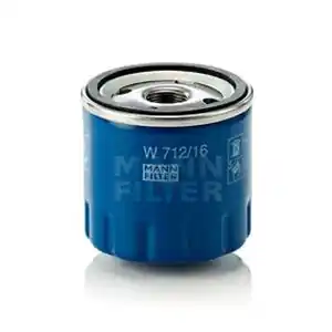 MANN-FILTER Filtro olio W 712/16 Novità