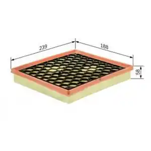 Acquista Ora BOSCH Filtro aria 1 457 433 045