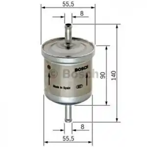 BOSCH Filtro carburante 0 450 905 280 Bestseller