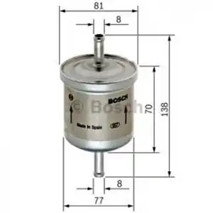 BOSCH Filtro carburante 0 450 905 324 Sconto