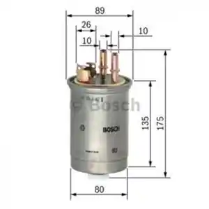 Soddisfatti O Rimborsati BOSCH Filtro carburante 0 450 906 357