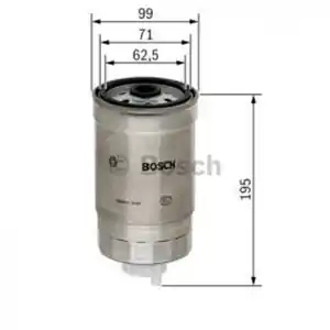 Offerta Speciale BOSCH Filtro carburante 1 457 434 402