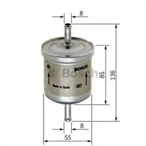 BOSCH Filtro carburante F 026 402 001 Pagamento Sicuro