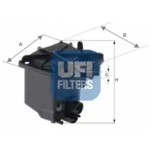 A Buon Prezzo UFI Filtro carburante 24.027.00