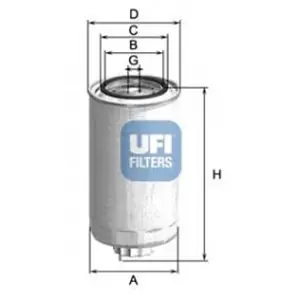 Offerta Limitata UFI Filtro carburante 24.999.00
