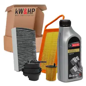 Ultima Occasione KIT TAGLIANDO 4 FILTRI + 5 LITRI FORD SYNTH A5 5W30 PER FORD FUSION, FIESTA V 1.4 TDCi 68CV