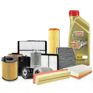 KIT TAGLIANDO 4 FILTRI + 5 LITRI OLIO_CASTROL EDGE 5W30 VW GOLF 5/6 V VI 1.6 TDI 77kW Offerta Del Giorno