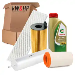 KIT TAGLIANDO 4 FILTRI + 5LT OLIO MOTORE CASTROL_5W30 PER MINI COUNTRYMAN COOPER D 2.0 Offerta