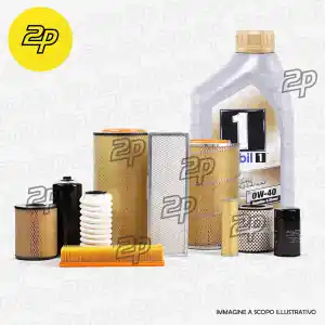 Offerta Lampo KIT TAGLIANDO AUTO 4 FILTRI + 3 LITRI OLIO MOTORE MOBIL 0W40 PER SMART CABRIO 0.6