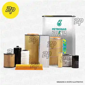 Spedito Oggi KIT TAGLIANDO FIAT PUNTO 188 1.3 Multijet + 4 L SELENIA WR 5W40 (IMPIANTO UFI)