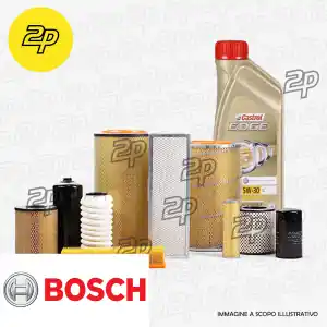 Promozione KIT TAGLIANDO OLIO CASTROL EDGE 5W30 5LT + 4 FILTRI AUDI A4 2.0 TDI