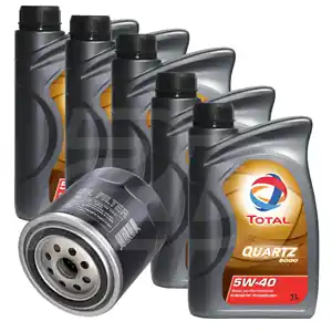 Offerta Limitata Olio motore TOTAL QUARTZ 9000 5W40 5 litri + Filtro olio 5W405065/fo