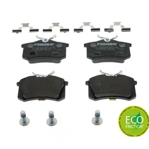 Ferodo FDB1788 - Premier Kit Pastiglie Freno posteriori, Freno A Disco - (confezione 4 pezzi) Must-Have