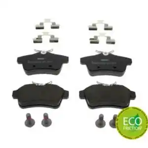 Subito Disponibile Ferodo FDB4224 - Premier Kit Pastiglie Freno posteriori, Freno A Disco - (confezione 4 pezzi)