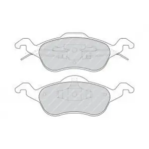 KIT PASTIGLIE FRENO ANTERIORI FERODO PER FORD FOCUS I° SERIE 1.8 TDCI TDI DIESEL TDDI Esclusivo