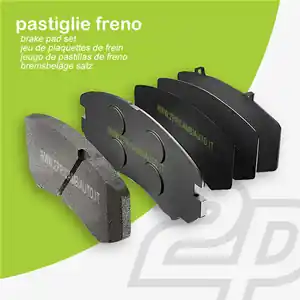 Pastiglie freno Posteriori ALFA ROMEO MiTo; FIAT Bravo II, Multipla, Stilo; LANCIA Delta III Economico